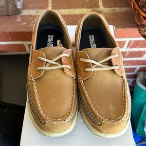 Bass Pro Shops Men's Nantucket Tan Boat Shoes